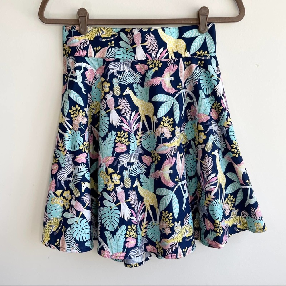 Retrolicious Jungle Boogie Skirt sz Med.